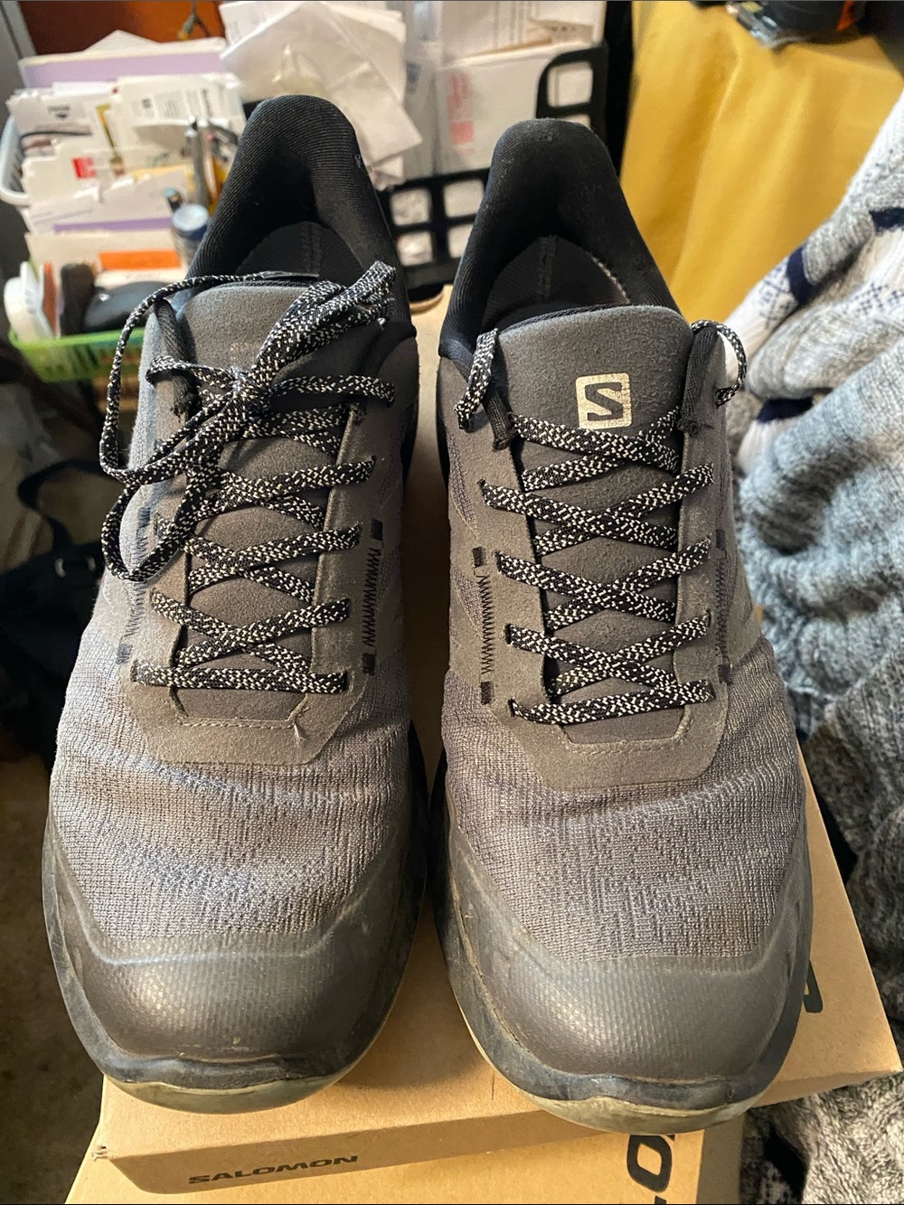 Salomon- Outpulse GTX
Men’s Charcoal Grey Trail Trainers